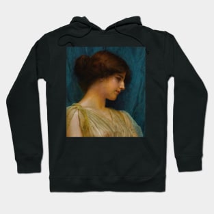 Study of a Girl's Head by John William Godward Hoodie